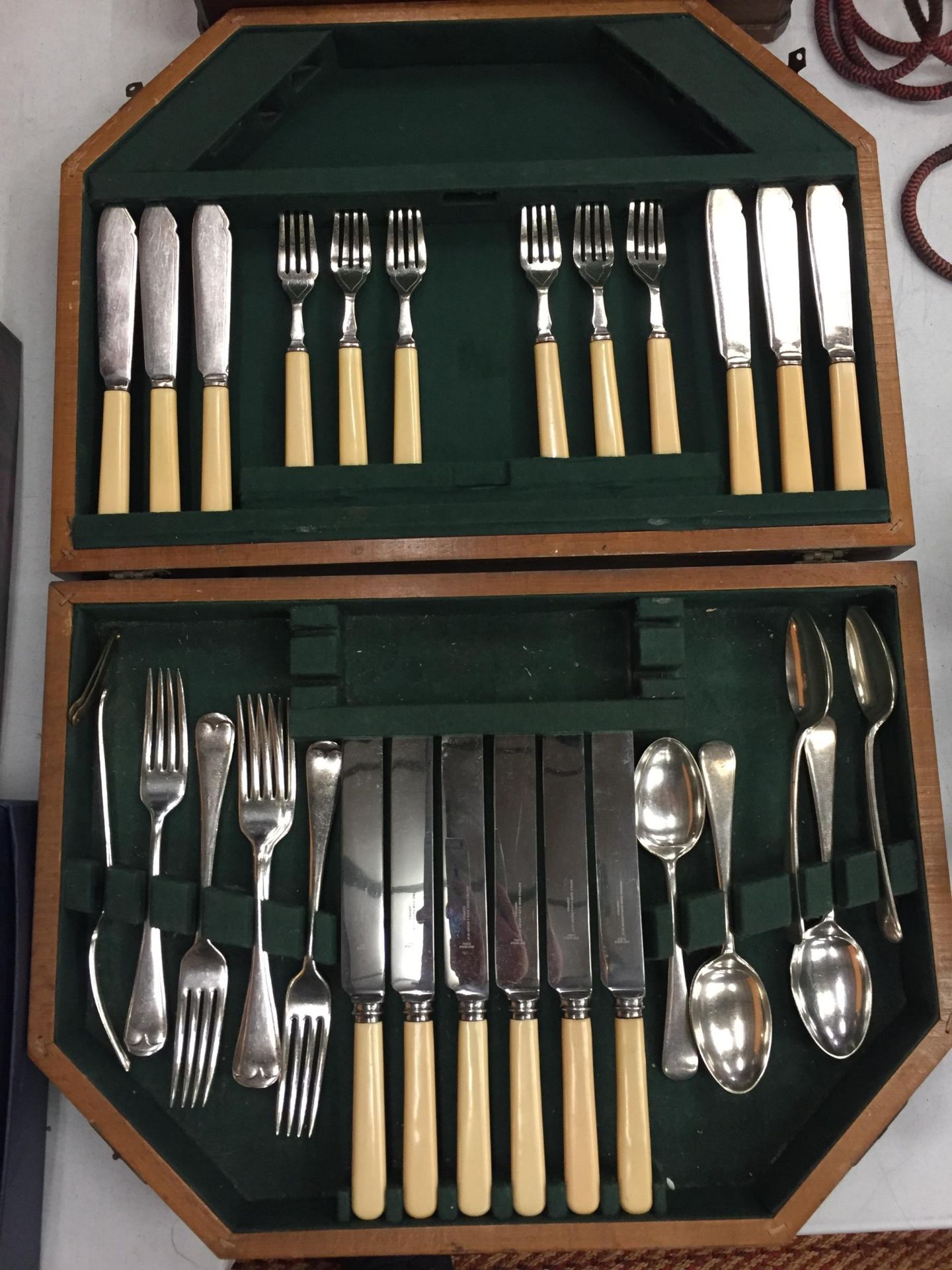 TWO BOXED SETS OF FLATWARE - Image 2 of 5