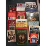 A COLLECTION OF ANTIQUE AND HISTORY BOOKS