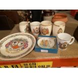 A COLLECTION OF VARIOUS CORONATION WARE