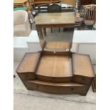 A MID 20TH CENTURY OAK DRESSING TABLE - 42" WIDE