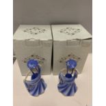 TWO BOXED COALPORT FIGURINES HEART TO HEART SOMEONE SPECIAL