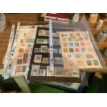 A COLLECTION OF STAMPS