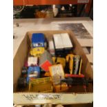 ELEVEN UNBOXED DIECAST VEHICLES - SEVEN TONKA AND FOUR CORGI