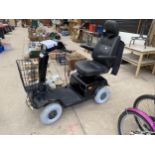 A RASCAL ALL TERRAIN MOBILITY SCOOTER WITH CHARGER, BELIEVED IN WORKING ORDER BUT NO WARRANTY