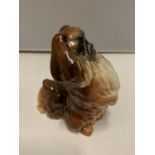 A BESWICK BEGGING PEKINGESE DOG 1059 DESIGNED BY ARTHUR GREDINGTON