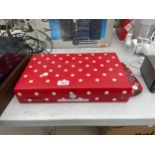 A POLKA DOT SKY+ BOX WITH REMOTE