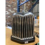 A REPLICA JAGUAR RADIATOR GRILL HEIGHT APPROX 44CM