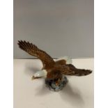 A BESWICK BALD EAGLE 1018