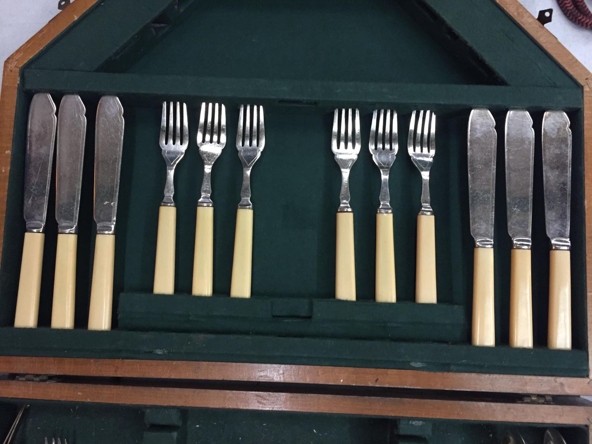 TWO BOXED SETS OF FLATWARE - Image 4 of 5