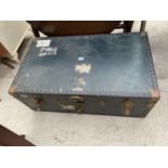 A VICTOR LUGGAGE TRAVELLING TRUNK