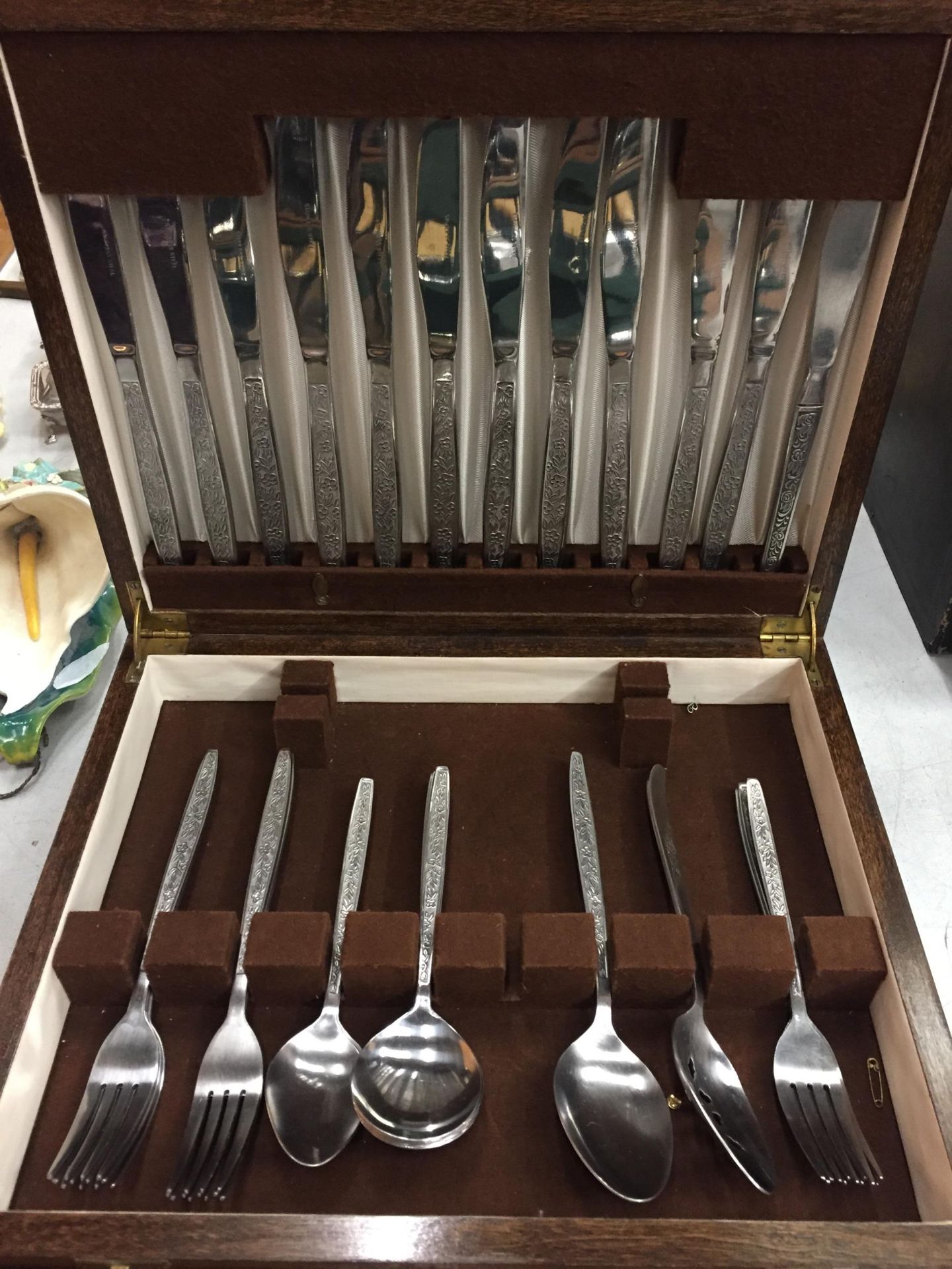 TWO BOXED SETS OF FLATWARE - Image 5 of 5