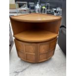 A RETRO TEAK NATHAN CORNER UNIT