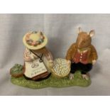 A ROYAL DOULTON BRAMBLY HEDGE THE AUTUMN STORY OFF TO PICK MUSHROOMS FIGURINE