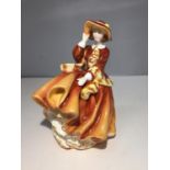 A ROYAL DOULTON PROTOTYPE TOP OF THE HILL FIGURINE