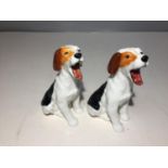 TWO ROYAL DOULTON DOGS