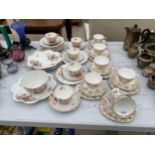 AN ASSORTMENT OF CERAMIC ITEMS TO INCLUDE TRIOS AND SANDWHICH PLATES ETC