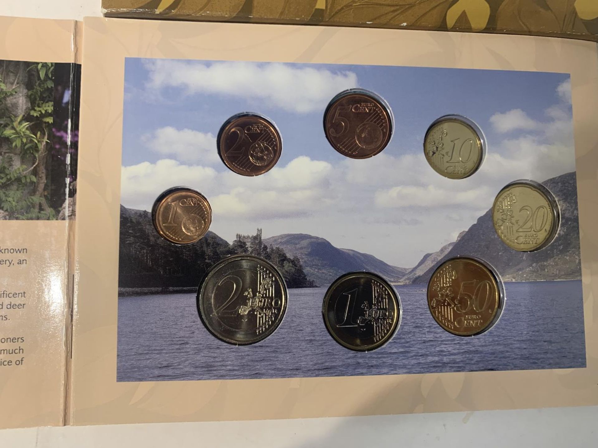 A THE EURO COIN SET 2006 CENTRAL BANK OF IRELAND GLENVEAGH NATIONAL PARK - Image 2 of 3