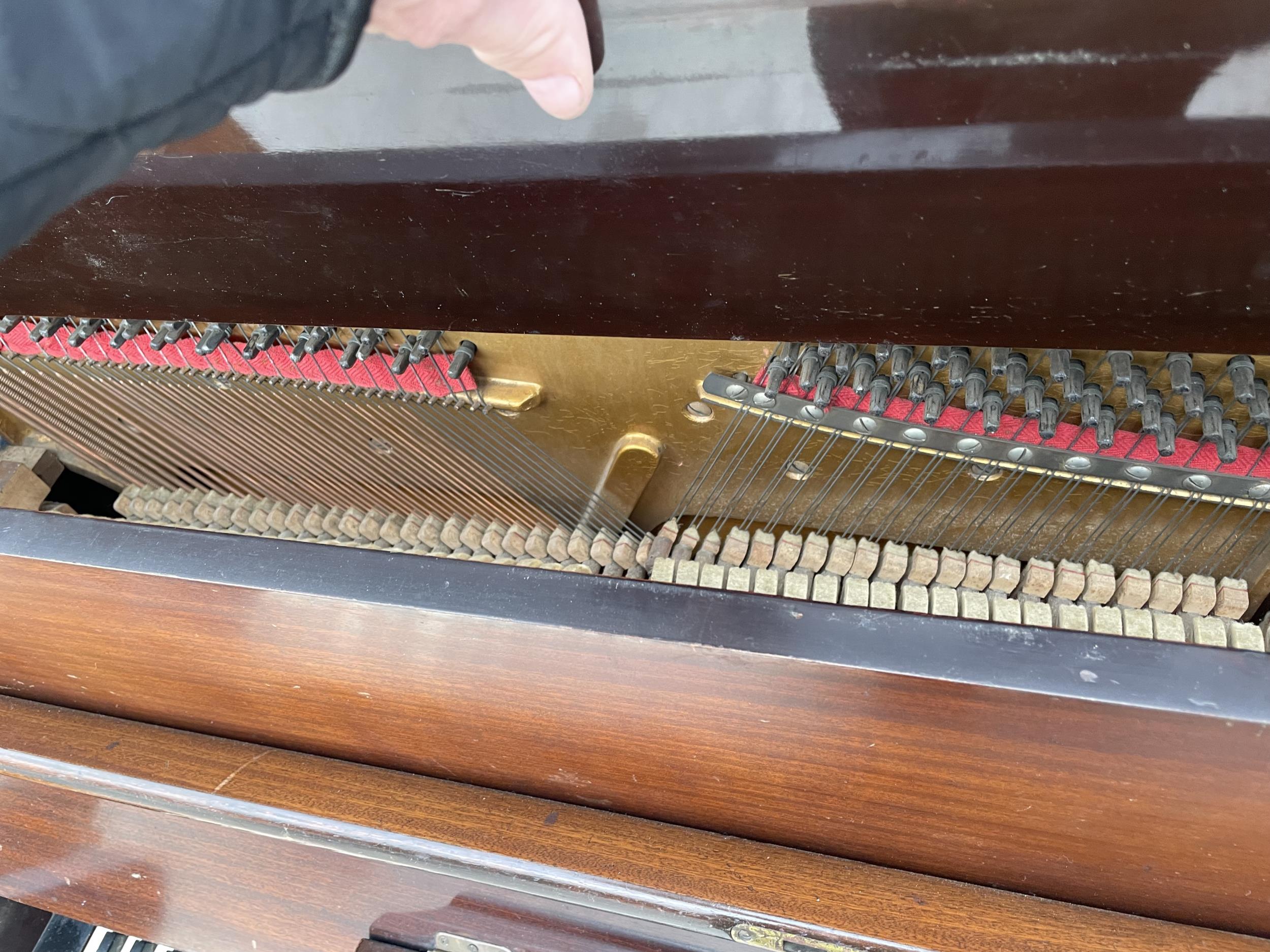AN OVERSTRUNG PIANO (HICKIE & HICKIE LTD, GLOVES) - Image 4 of 4