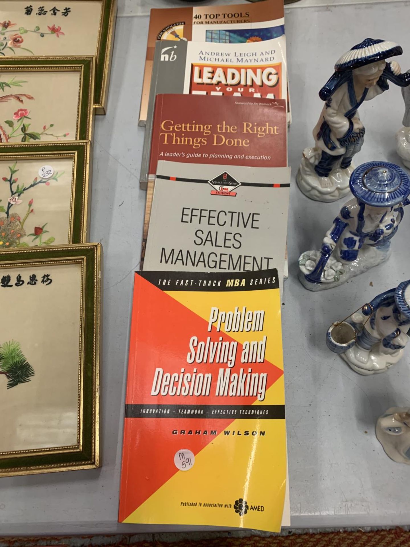 FIVE BOOKS FOR BUSINESS SELF MANAGEMENT
