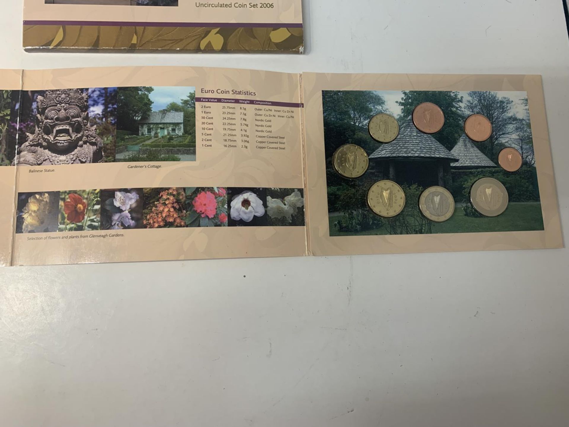 A THE EURO COIN SET 2006 CENTRAL BANK OF IRELAND GLENVEAGH NATIONAL PARK - Image 3 of 3