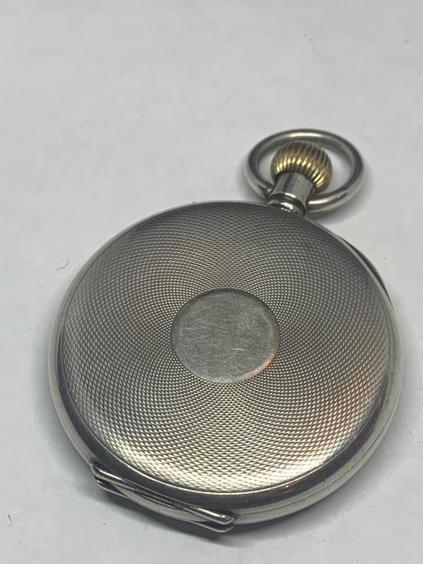 A SILVER ALBION POCKET WATCH MARKED 925 - Image 2 of 3