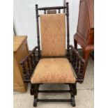 AN AMERICAN STYLE ROCKING CHAIR WITH MULTIPLE TURNING