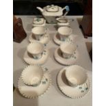 A KENTS ART DECO FIFTEEN PIECE TEA SET