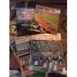 BRITISH OLYMPIC GAMES OFFICIAL MAGAZINES YEARS 1948. 1960, 1964, 1968, AND 1972