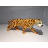 A BESWICK LEOPARD LENGTH 30 CM