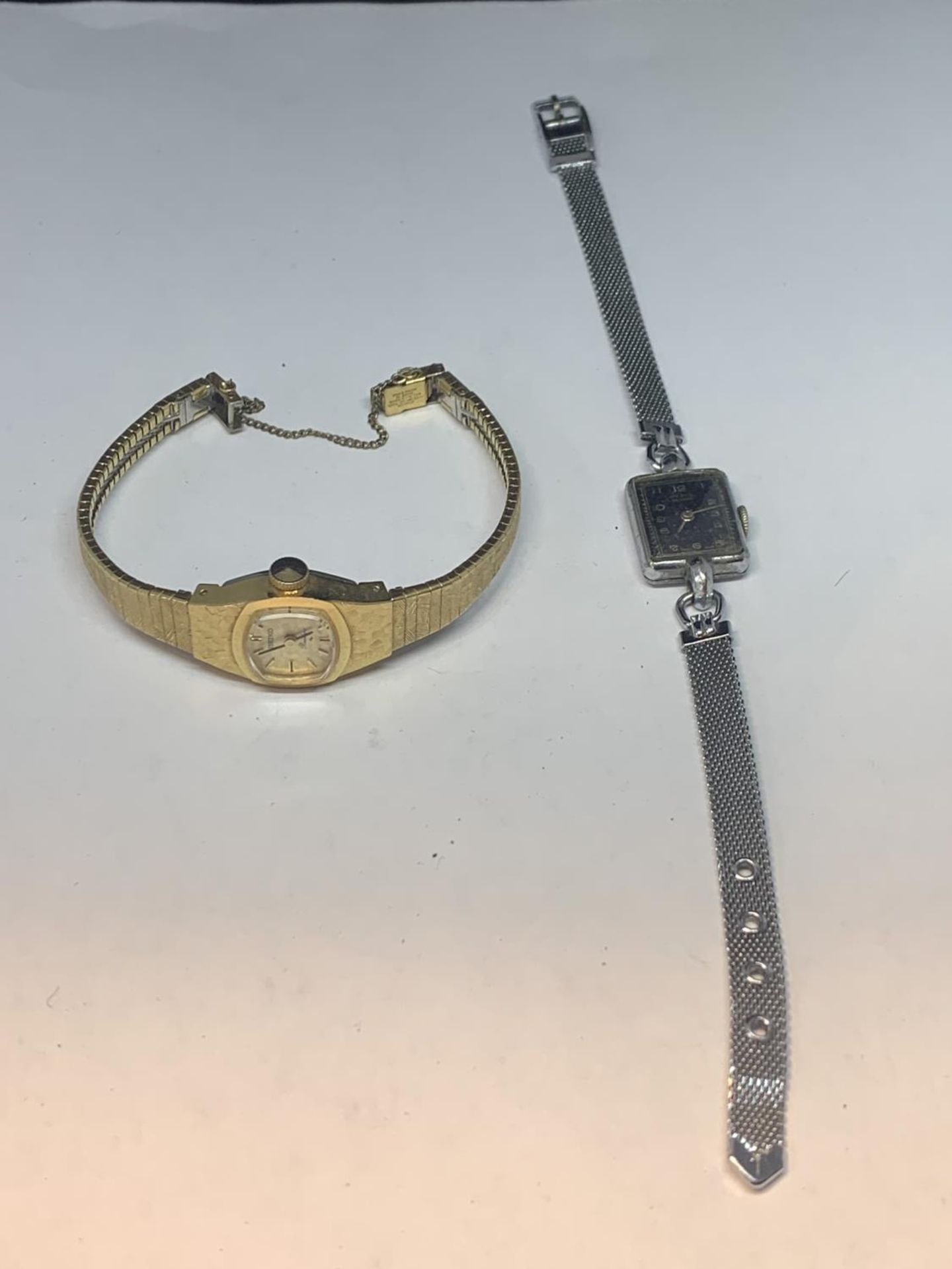 TWO LADIES WRIST WATCHES