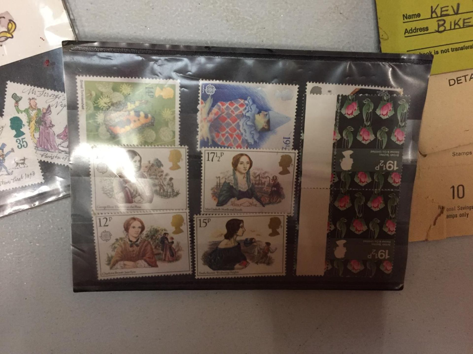 VARIOUS UN-CIRCULATED STAMPS, THREE RATION BOOKS ETC - Image 2 of 5