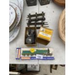 VARIOUS MODEL RAILWAY PARTS TO INBCLUDE WHEELS, TRACK AND PAINT ETC
