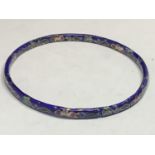 A CLOISONNE BANGLE