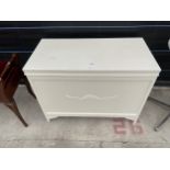 A MID 20TH CENTURY PAINTED BLANKET CHEST