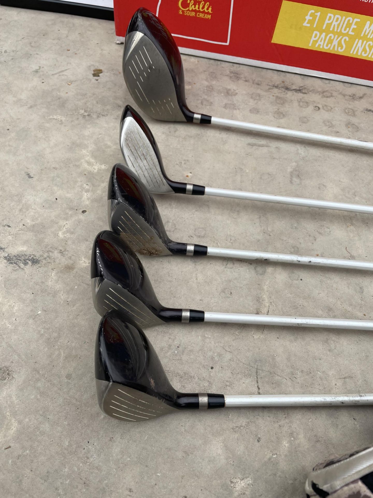 FIVE LADIES PING RHAPSODY FAIRWAY WOODS - NUMBERS 3, 5, 7, 9 AND 12 - Image 5 of 5