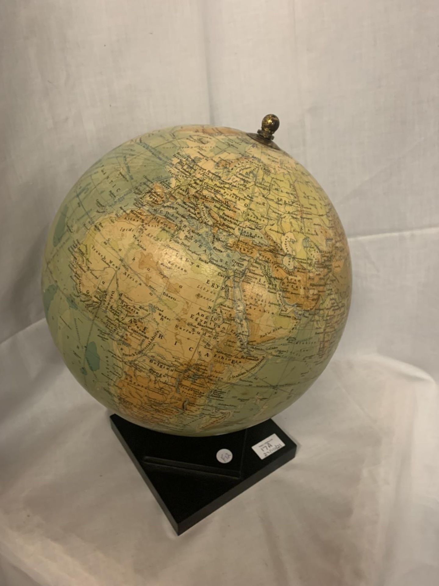 A PHILLIPS (LONDON) 12" TERRESTRIAL GLOBE 1981 - Image 3 of 3