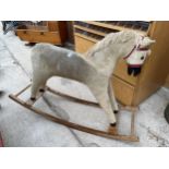 A VINTAGE CHILDRENS ROCKING HORSE