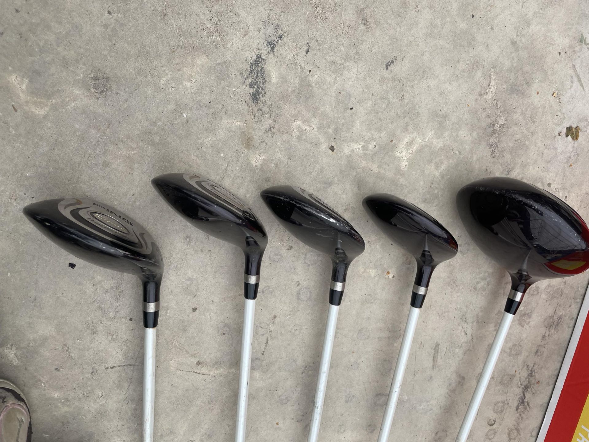 FIVE LADIES PING RHAPSODY FAIRWAY WOODS - NUMBERS 3, 5, 7, 9 AND 12 - Image 3 of 5