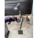 A VINTAGE ANGLE POISE LAMP