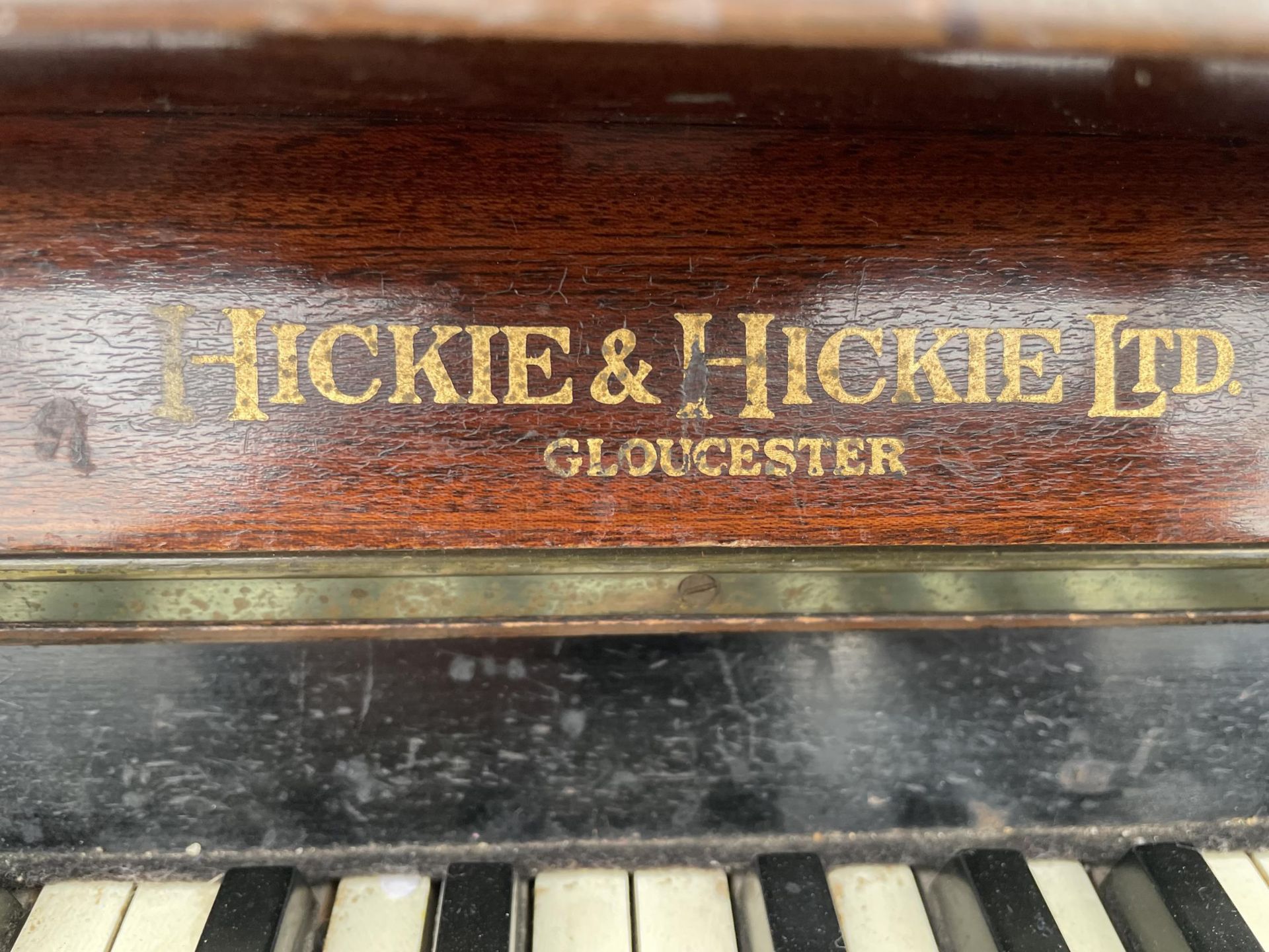 AN OVERSTRUNG PIANO (HICKIE & HICKIE LTD, GLOVES) - Image 3 of 4