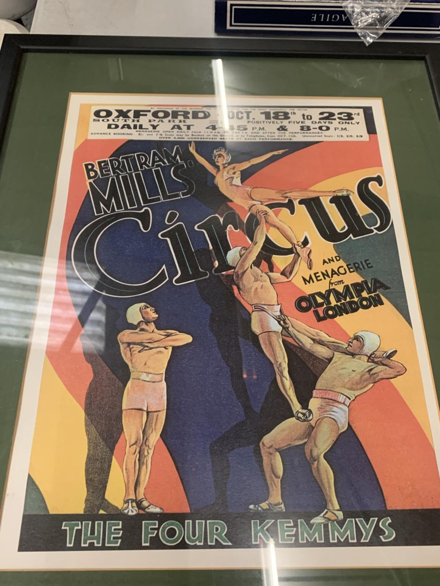 A FRAMED CIRCUS POSTER - Image 2 of 2