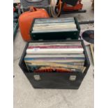 A LARGE ASSORTMENT OF VINTAGE LP RECORDS