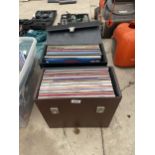 A LARGE ASSORTMENT OF VINTAGE LP RECORDS