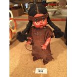 A RED INDIAN SQUAW DOLL HEIGHT 20CM