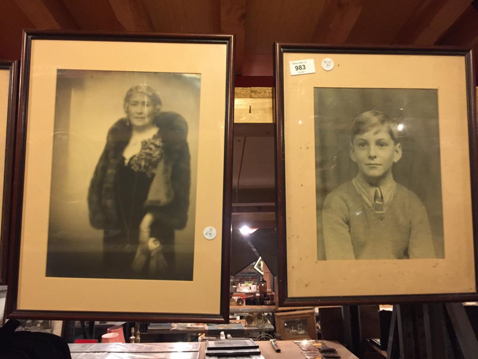 FOUR FRAMED VINTAGE PHOTOGRAPHS - Image 2 of 3