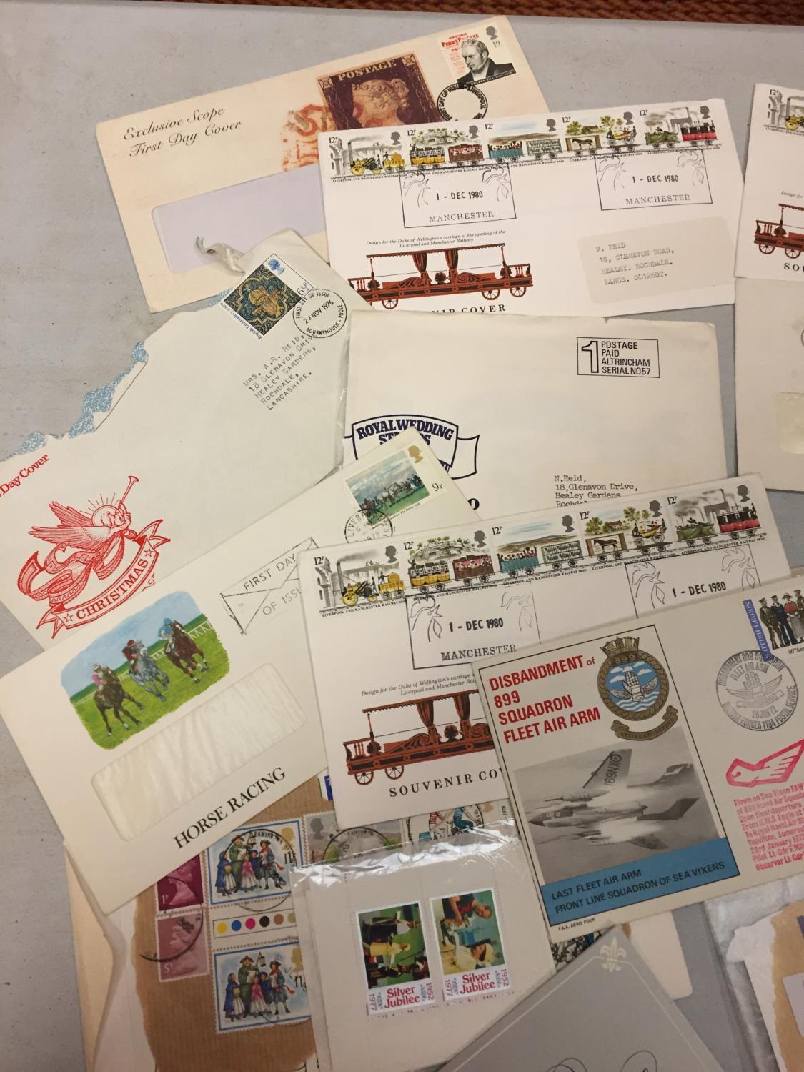 A COLLECTION OF FDCs AND LOOSE STAMPS - Image 2 of 5