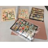 A COLLECTION OF CHINESE STAMPS