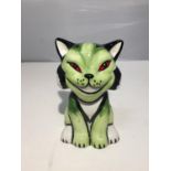 A SIGNED LORNA BAILEY CAT GROUCH