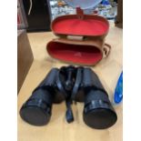 A PAIR OF ZENITH CASED BINOCULARS