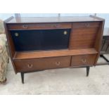 A MID 20TH CENTURY E-GOMME G-PLAN SIDEBOARD, 48" WIDE